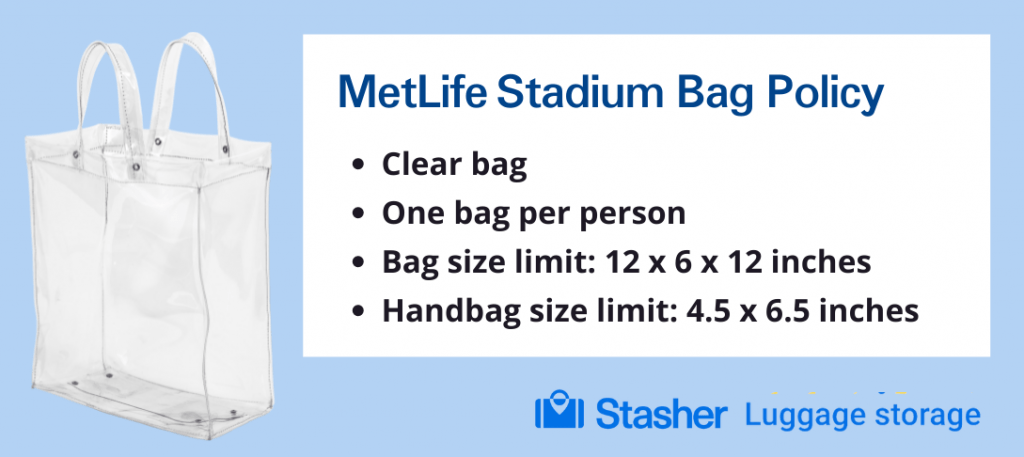 MetLife Stadium bag policy overview