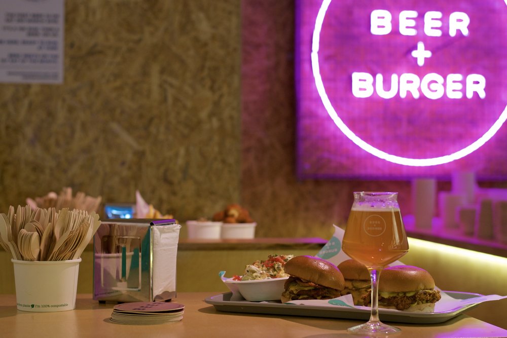 kings cross restaurants - beer and burger