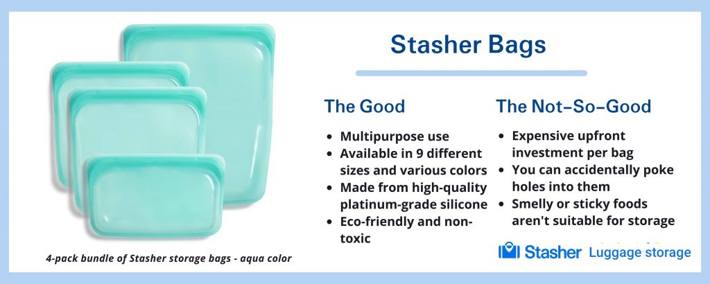 Stasher bag review - pros and cons