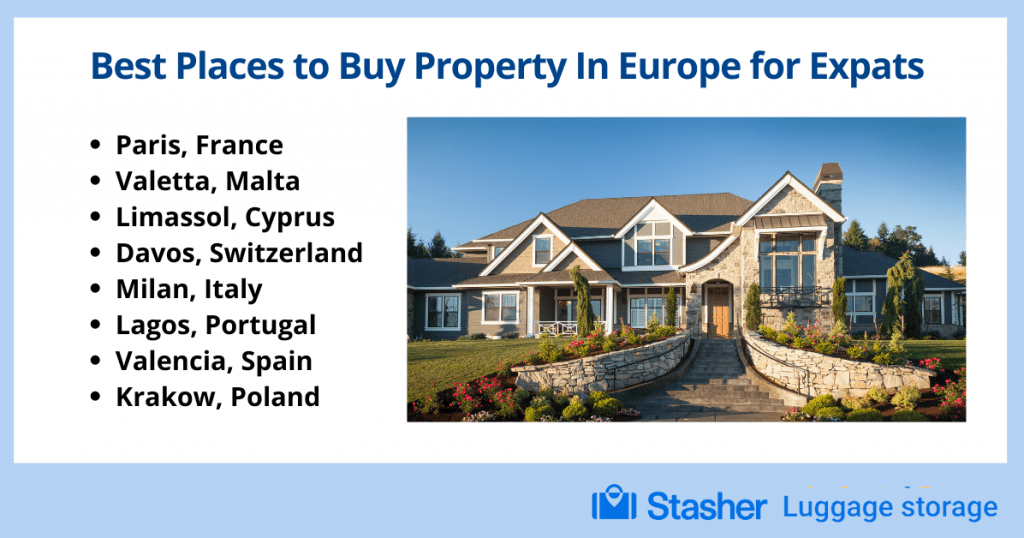 best place to buy property in europe for expats